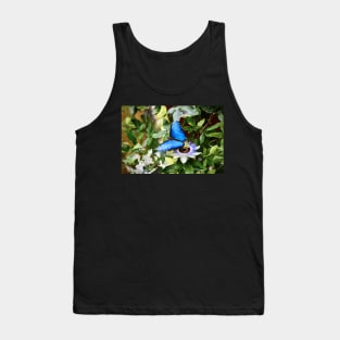 Schmetterling Morphofalter / Swiss Artwork Photography Tank Top